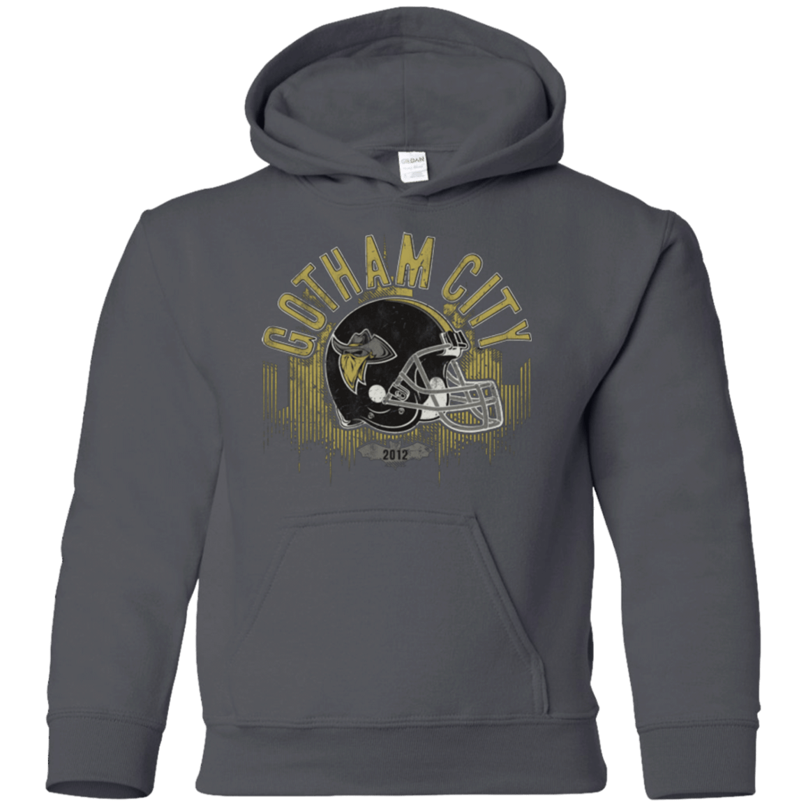 Sweatshirts Charcoal / YS Gotham Rogues Youth Hoodie