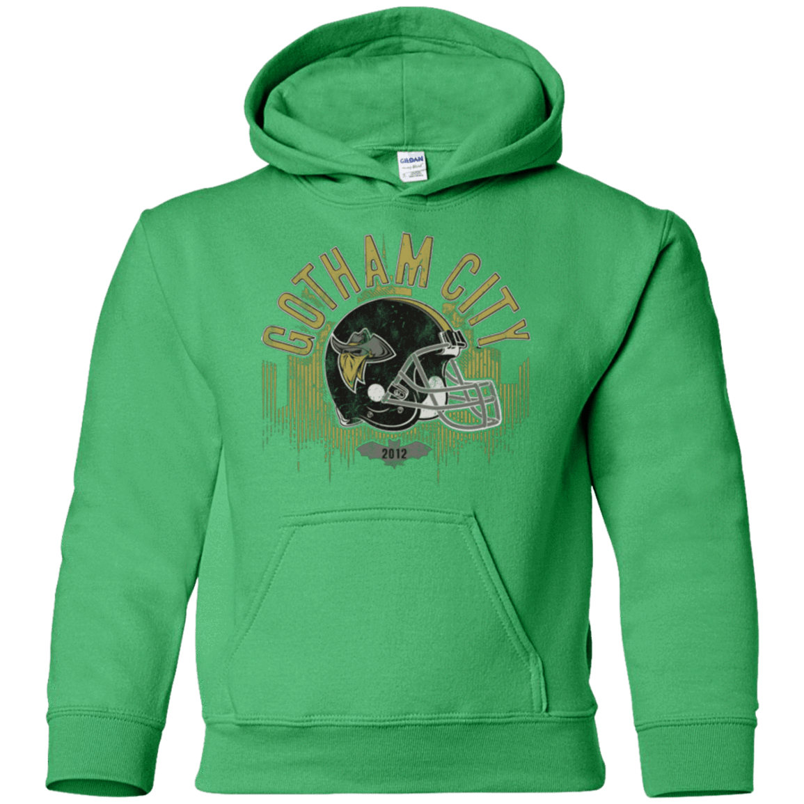Sweatshirts Irish Green / YS Gotham Rogues Youth Hoodie