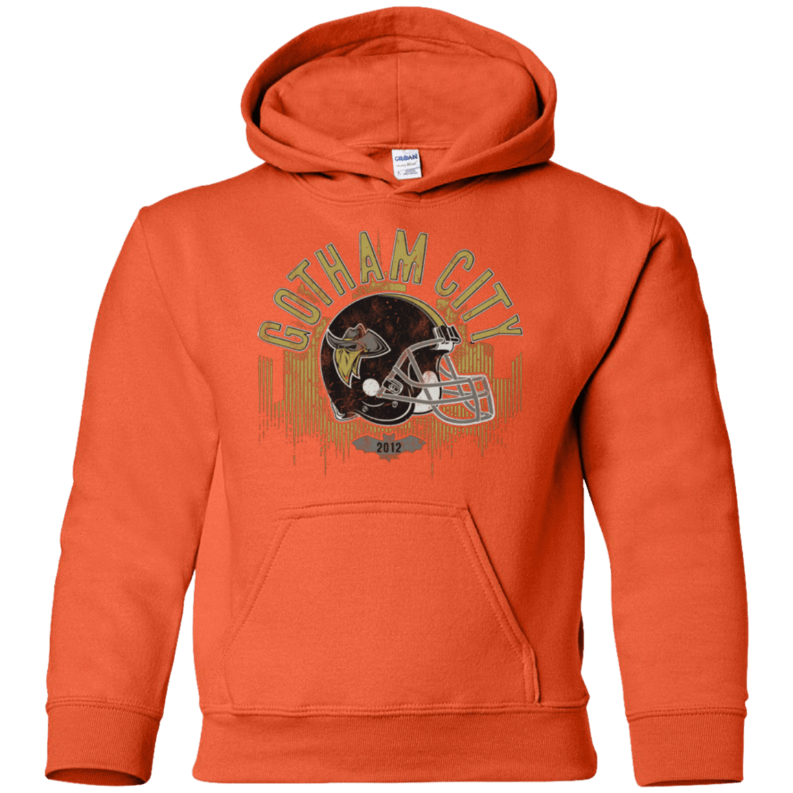 Sweatshirts Orange / YS Gotham Rogues Youth Hoodie