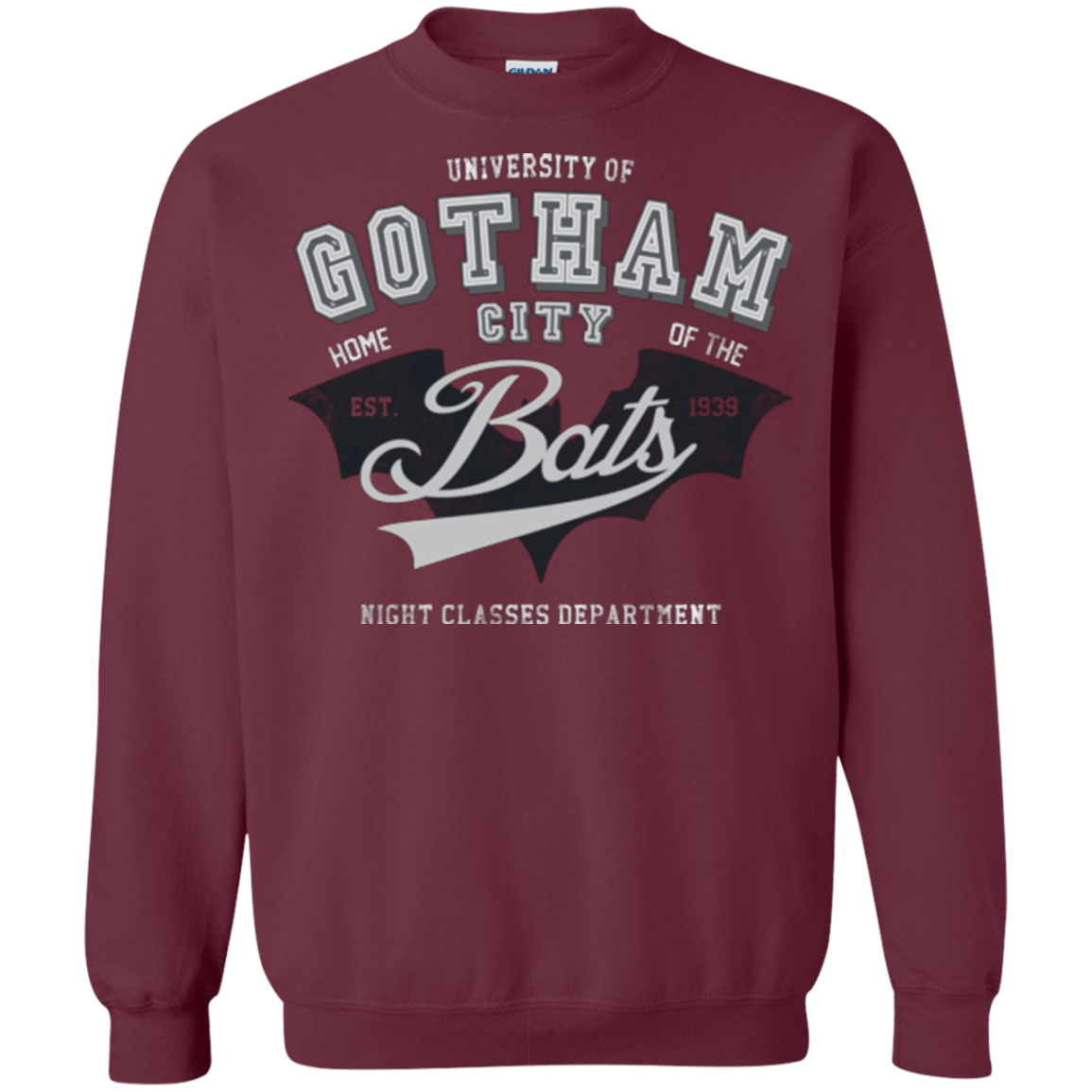 Sweatshirts Maroon / Small Gotham U Crewneck Sweatshirt