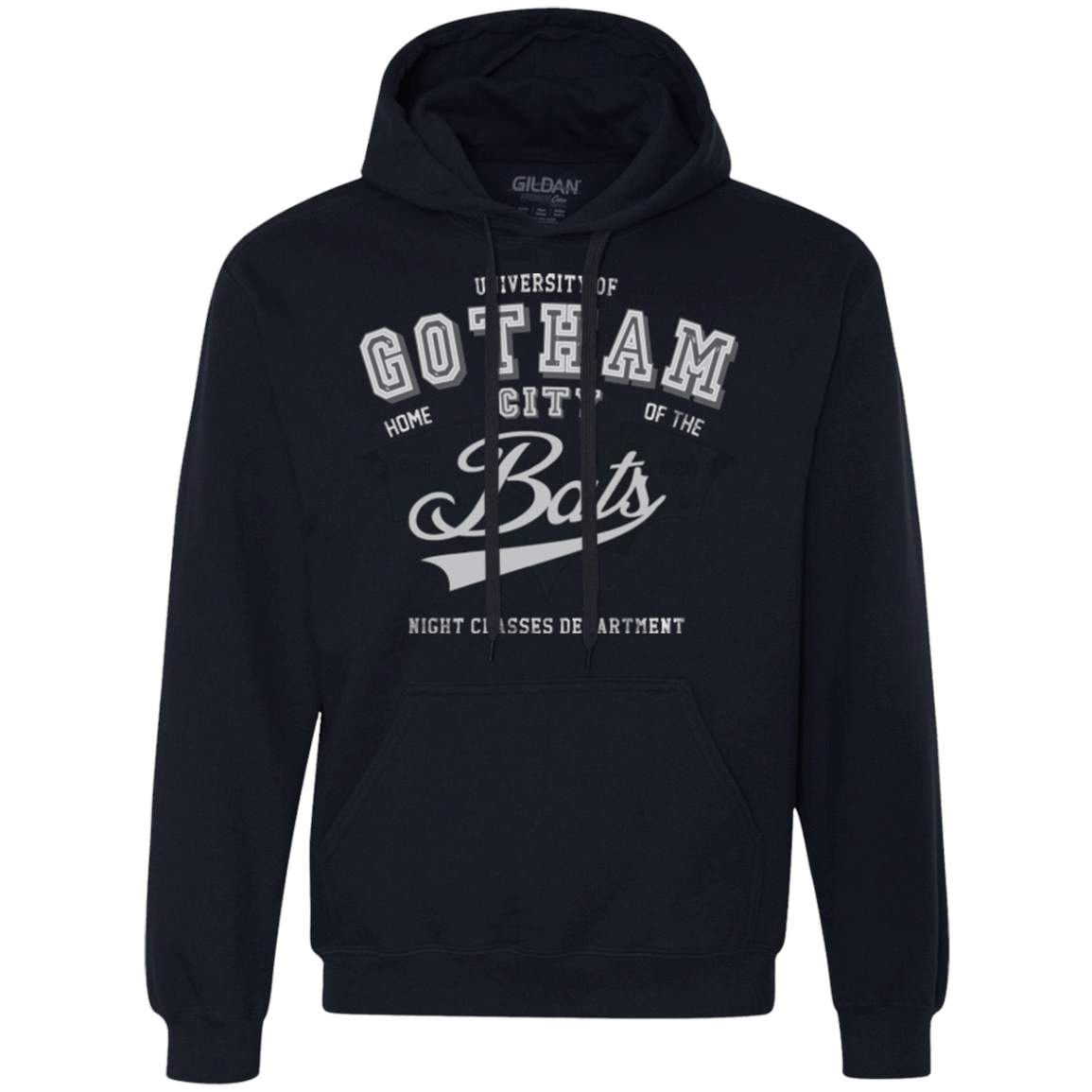 Sweatshirts Navy / Small Gotham U Premium Fleece Hoodie