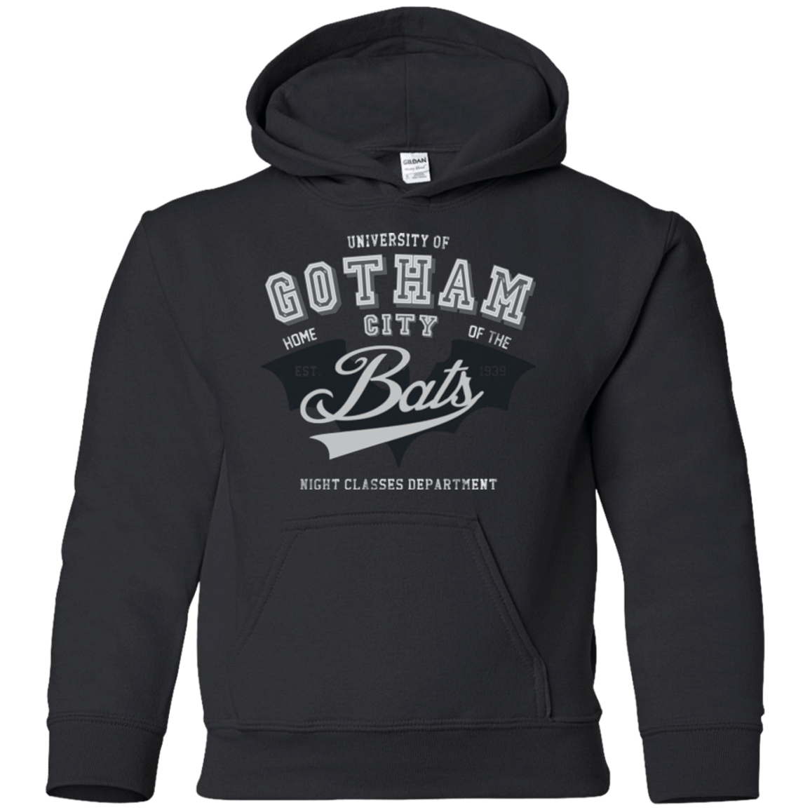 Sweatshirts Black / YS Gotham U Youth Hoodie