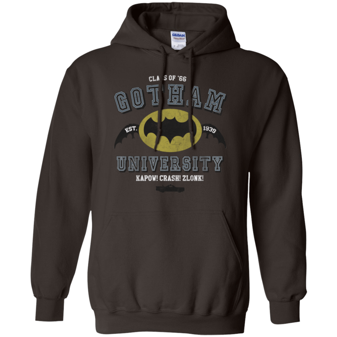 Sweatshirts Dark Chocolate / Small Gotham University Pullover Hoodie