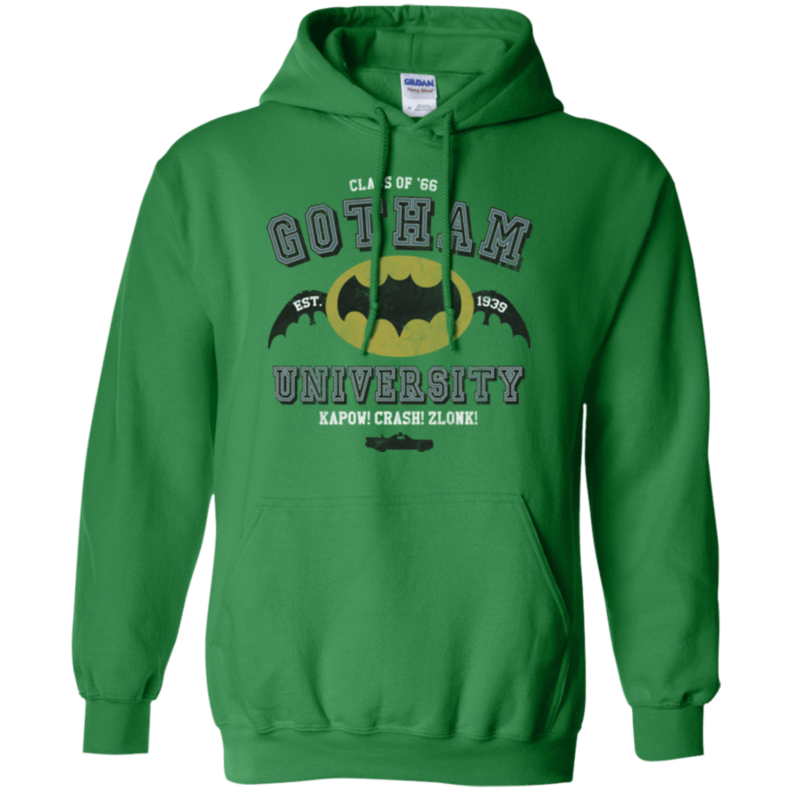 Sweatshirts Irish Green / Small Gotham University Pullover Hoodie