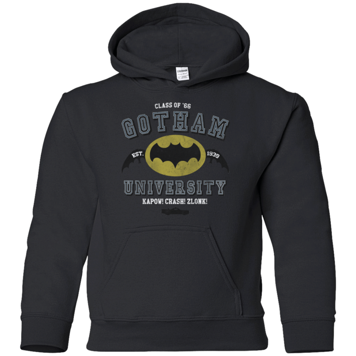 Sweatshirts Black / YS Gotham University Youth Hoodie