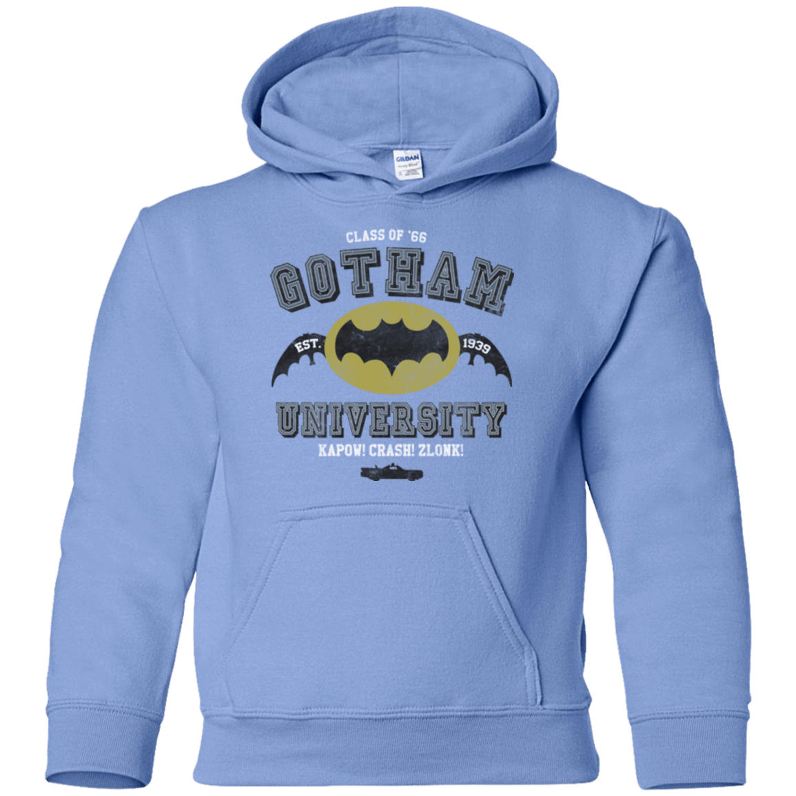 Sweatshirts Carolina Blue / YS Gotham University Youth Hoodie