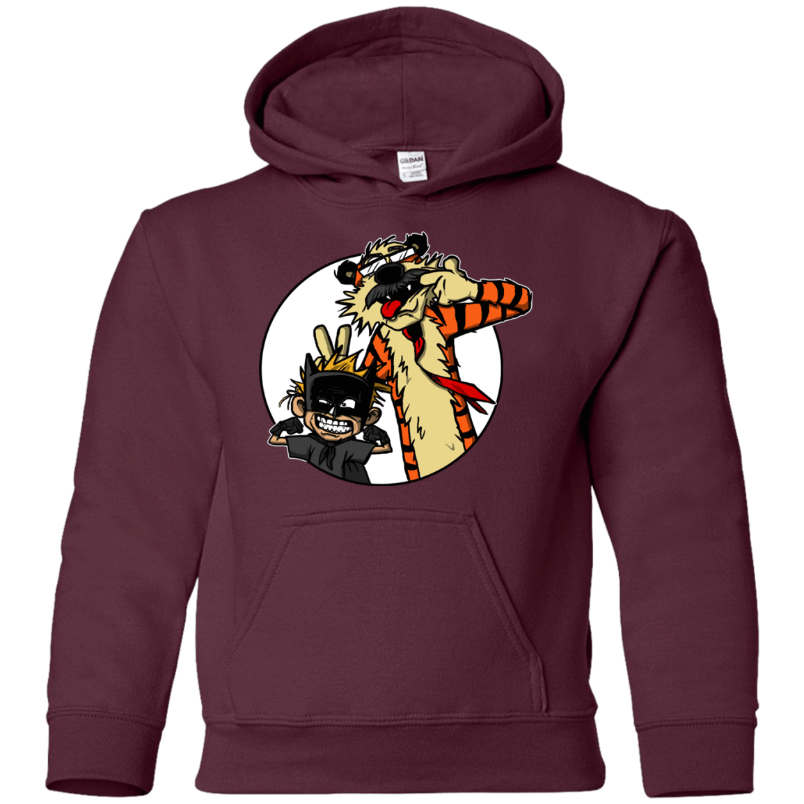 Sweatshirts Maroon / YS Gothams Finest Youth Hoodie
