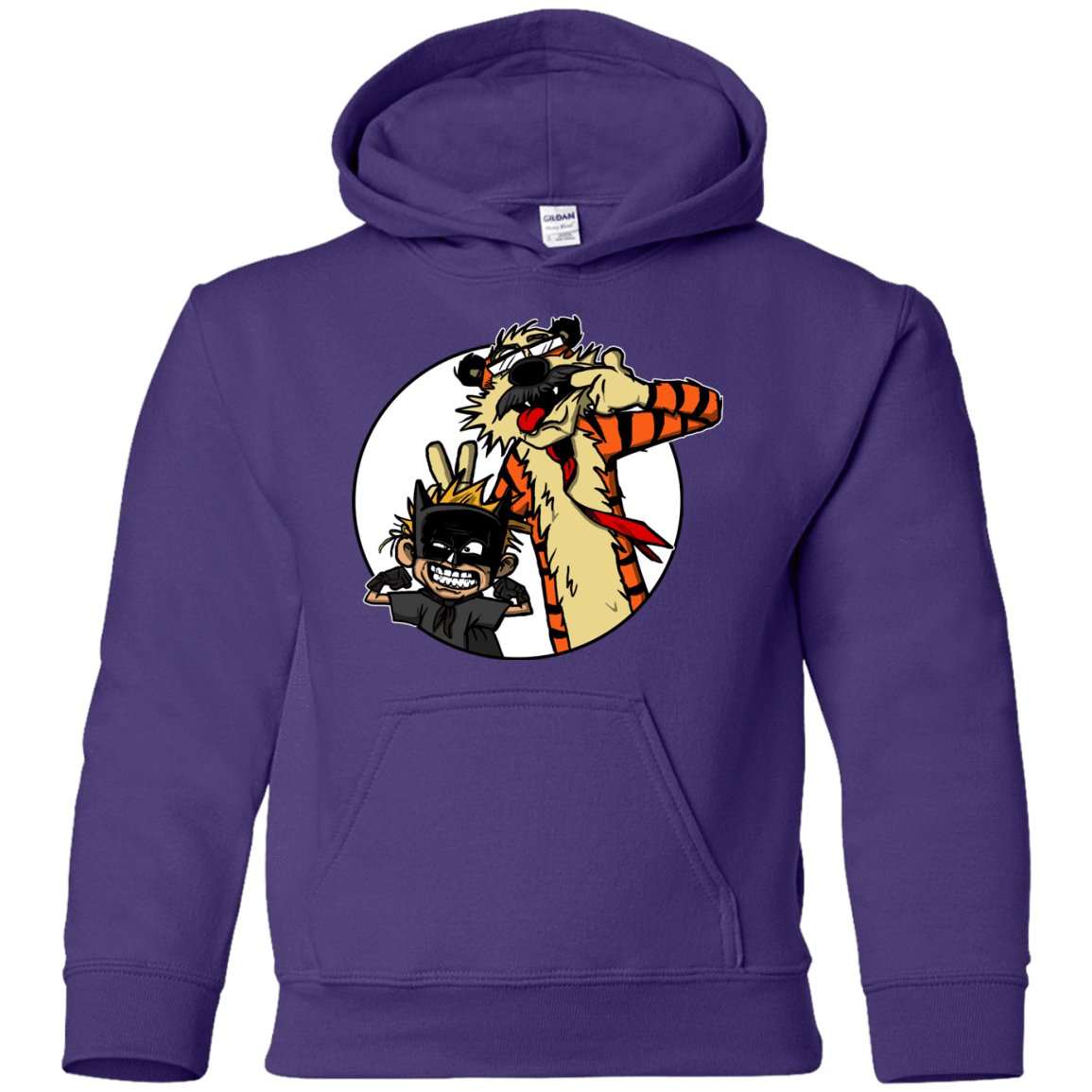 Sweatshirts Purple / YS Gothams Finest Youth Hoodie