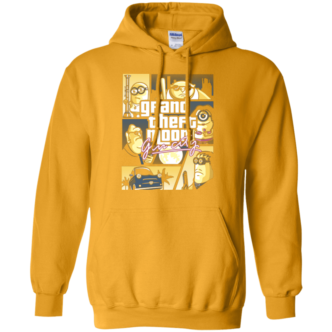 Sweatshirts Gold / Small Grand theft moon Pullover Hoodie