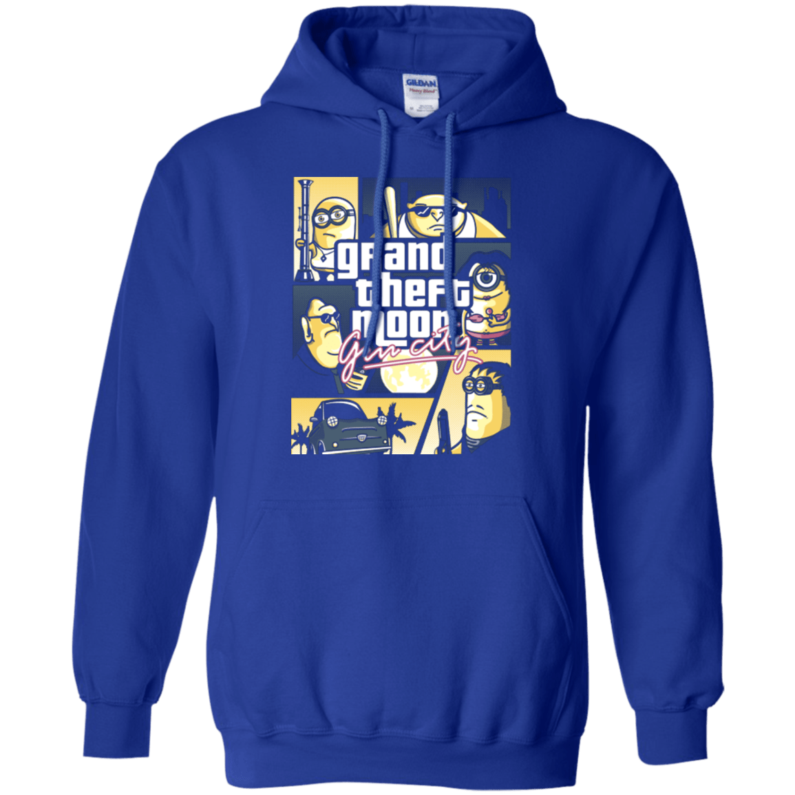 Sweatshirts Royal / Small Grand theft moon Pullover Hoodie