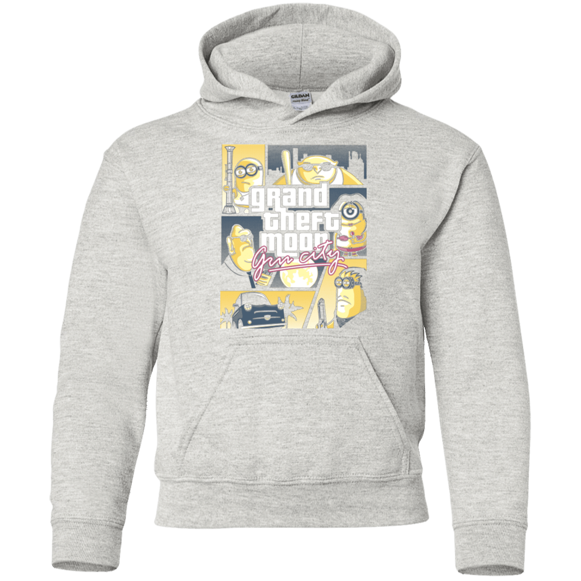 Grand theft moon Youth Hoodie