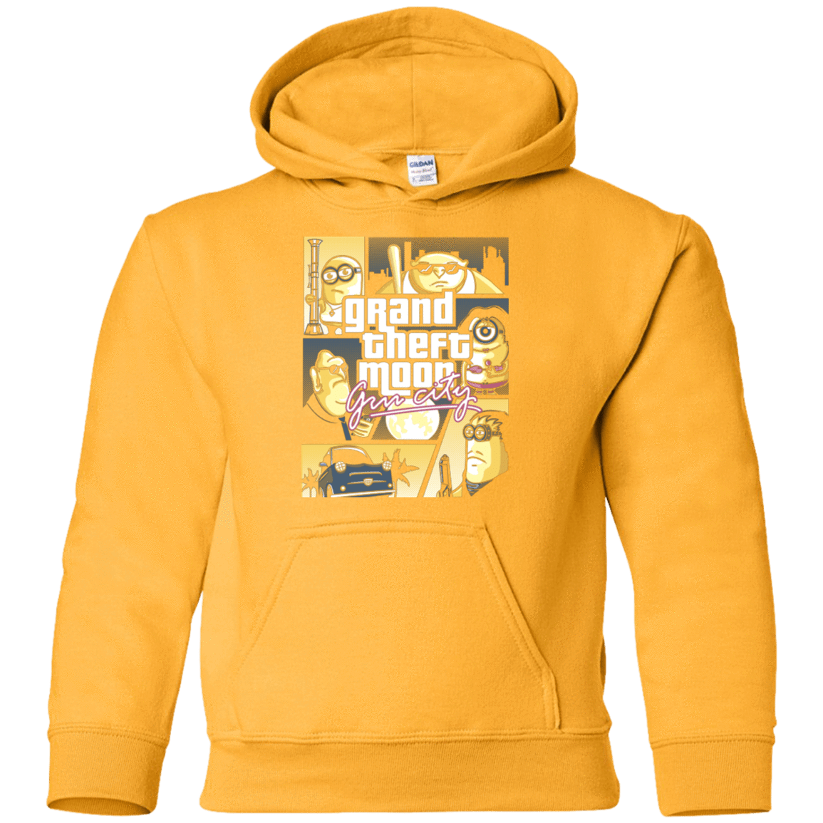 Grand theft moon Youth Hoodie