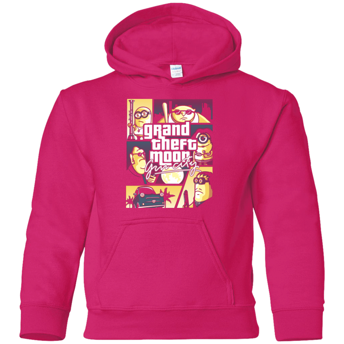 Grand theft moon Youth Hoodie