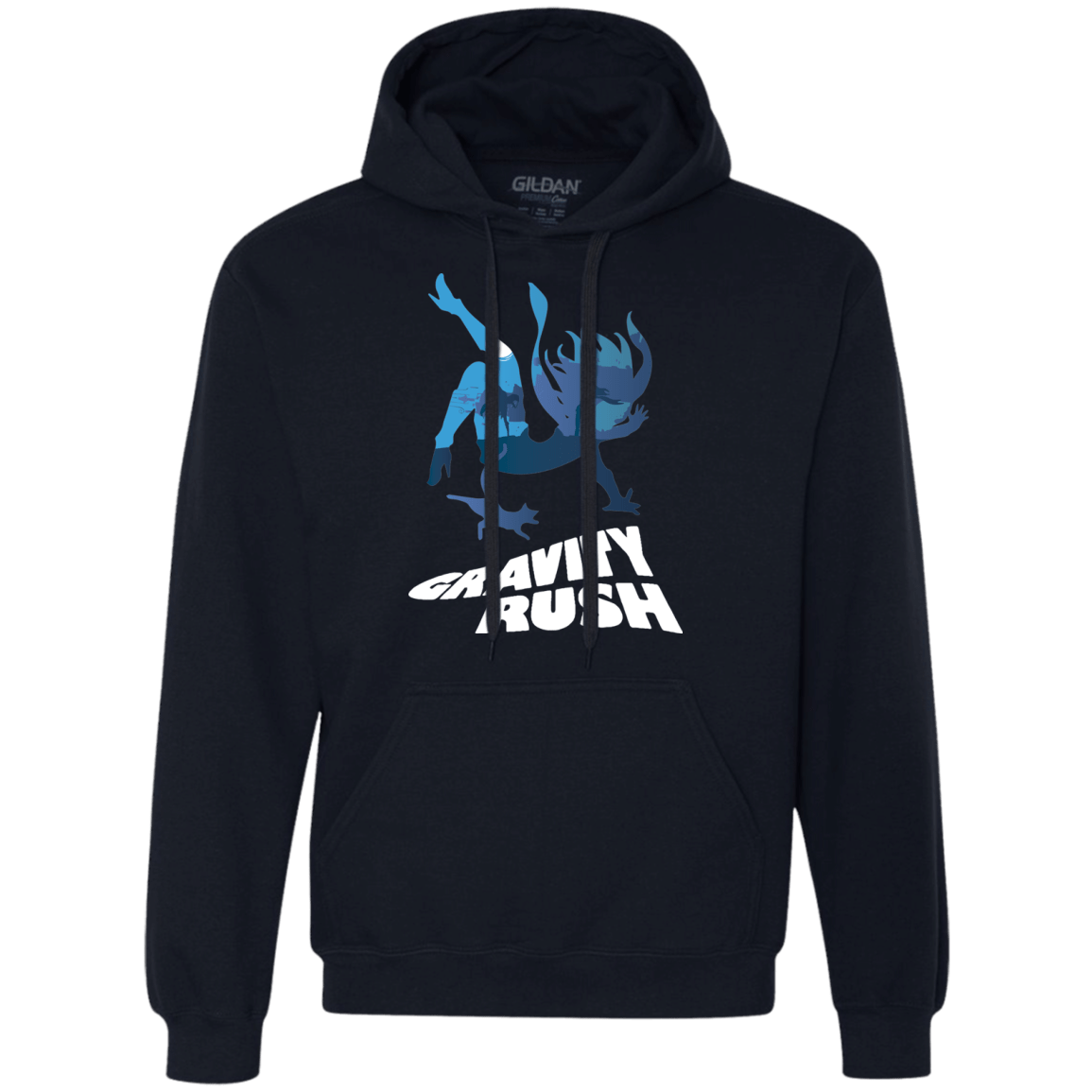 Sweatshirts Navy / Small Gravity Rush Premium Fleece Hoodie