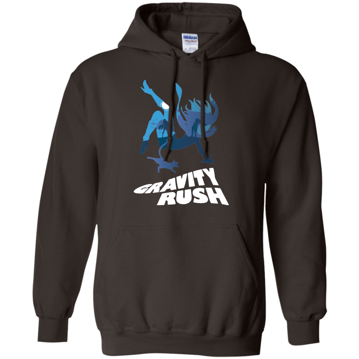 Sweatshirts Dark Chocolate / Small Gravity Rush Pullover Hoodie