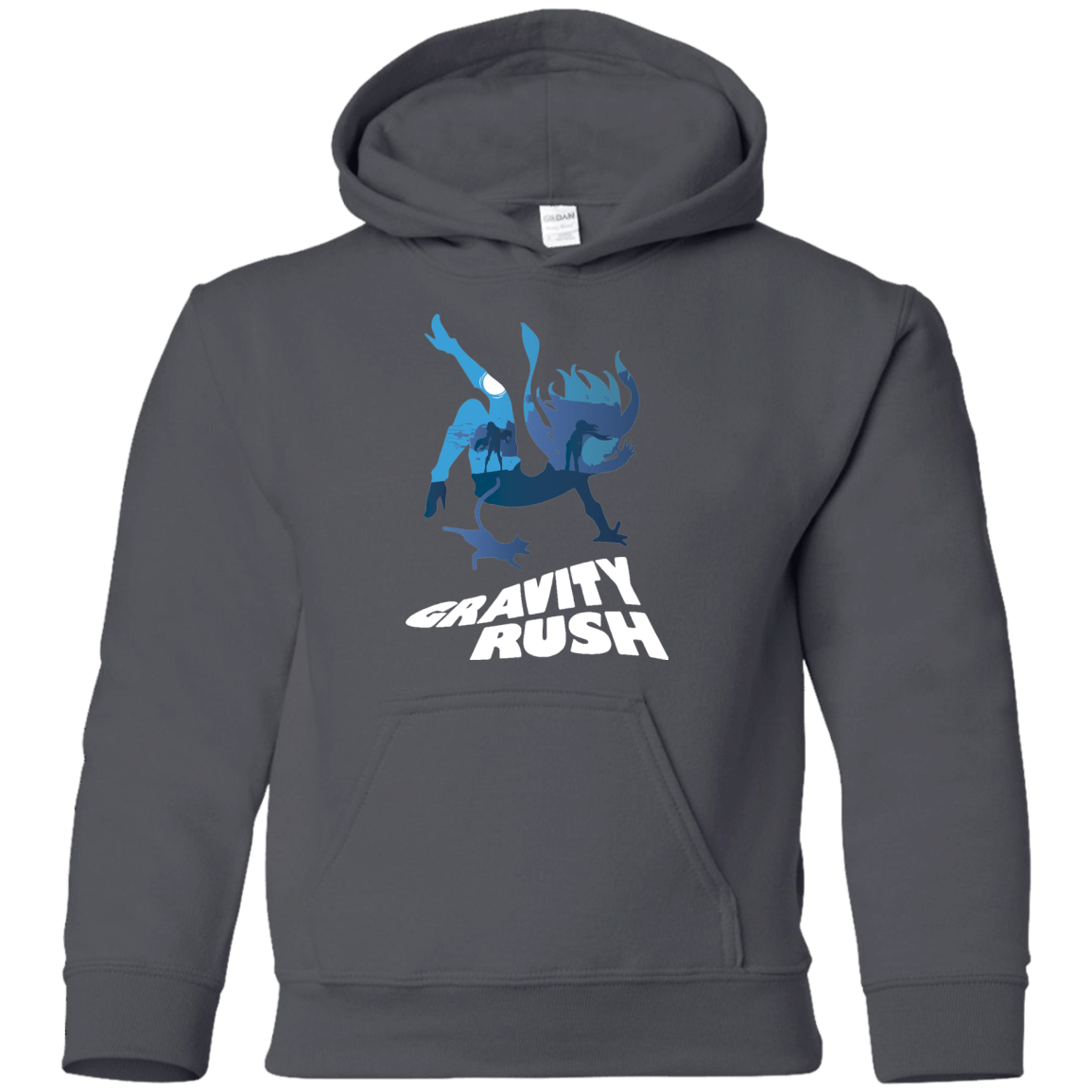 Sweatshirts Charcoal / YS Gravity Rush Youth Hoodie