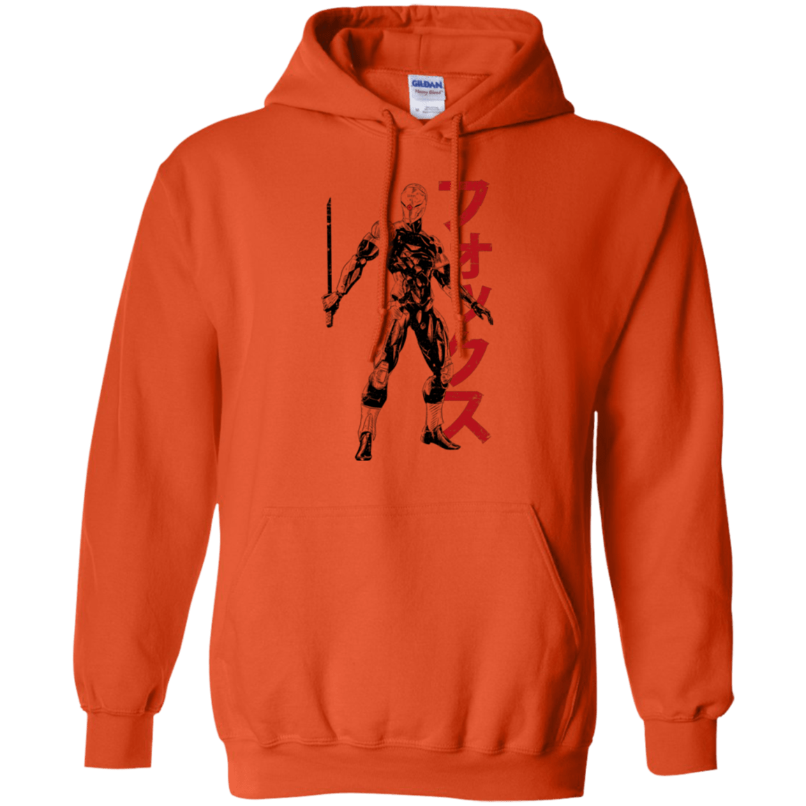 Sweatshirts Gray Fox Pullover Hoodie