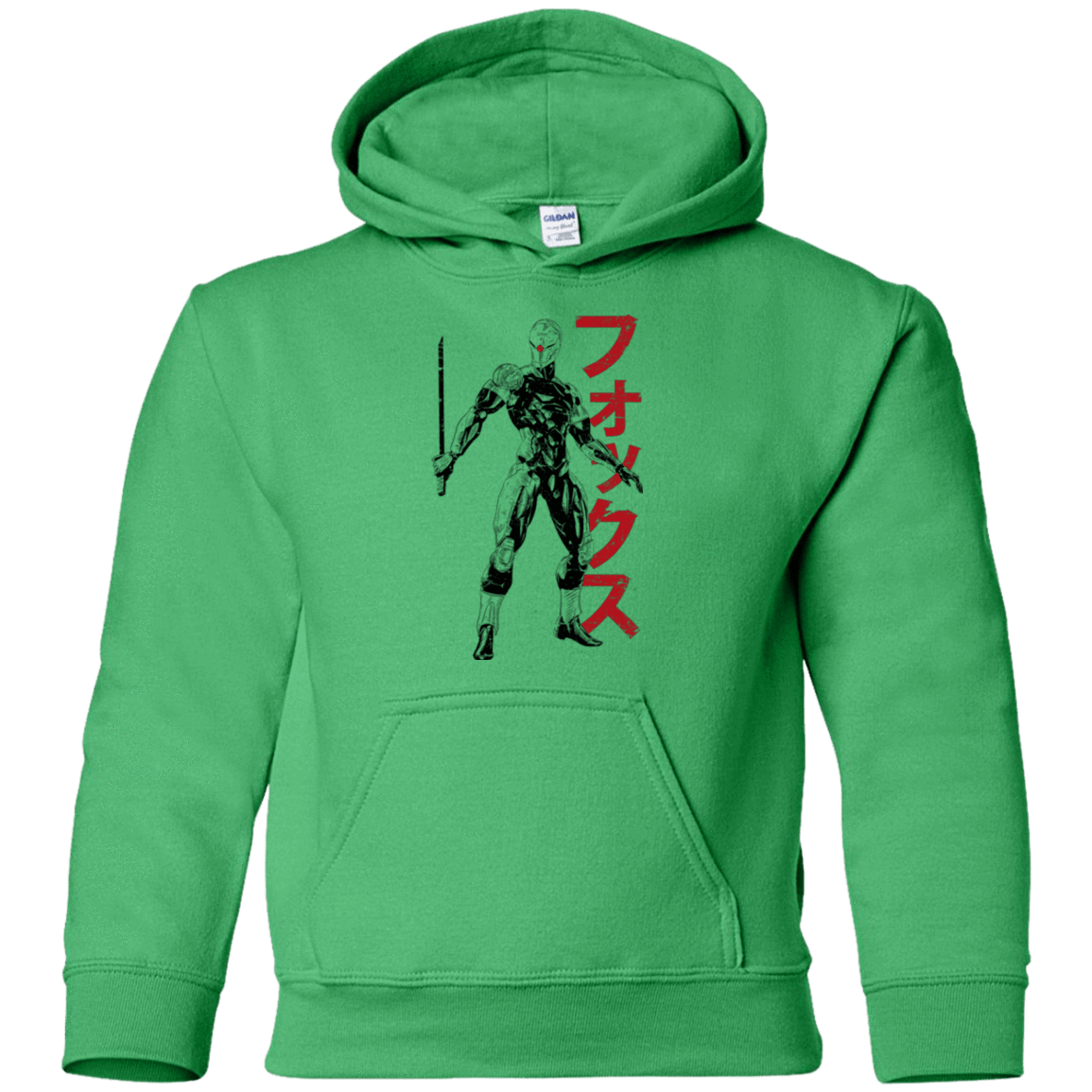Gray Fox Youth Hoodie
