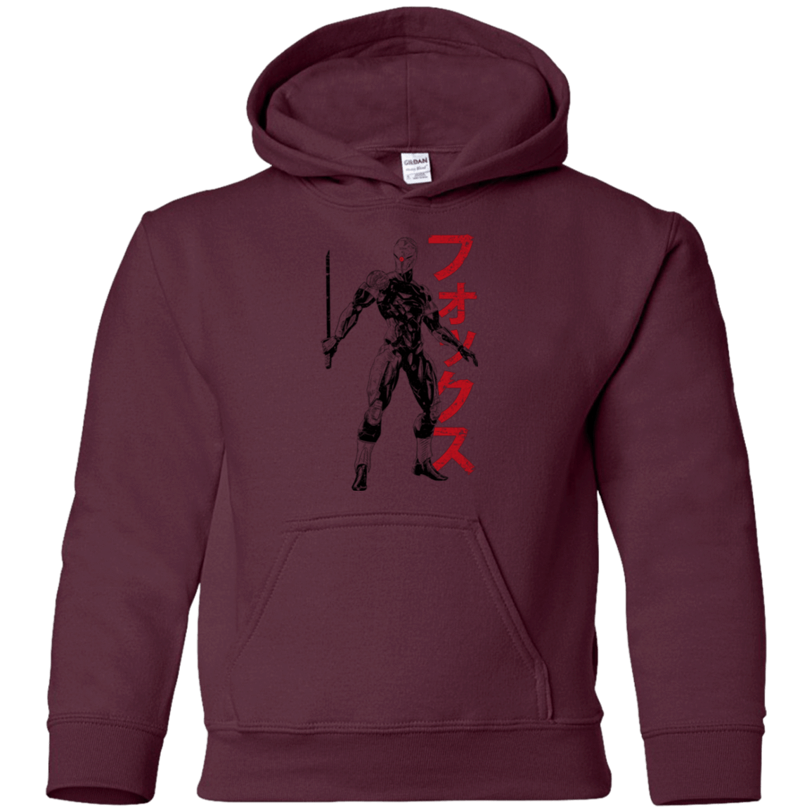 Gray Fox Youth Hoodie