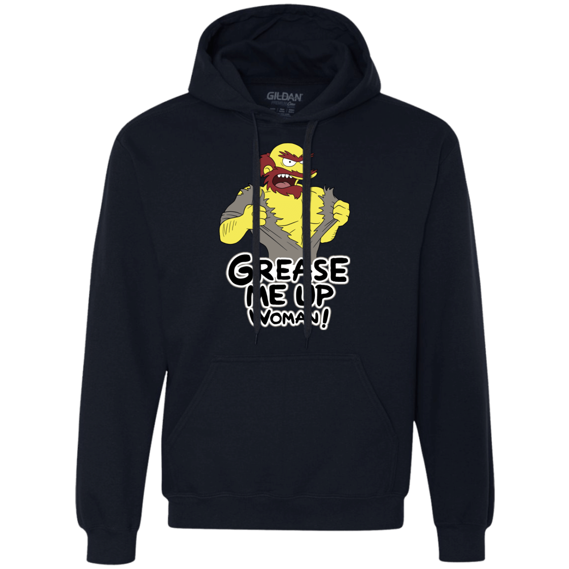 Grease Me Up Premium Fleece Hoodie
