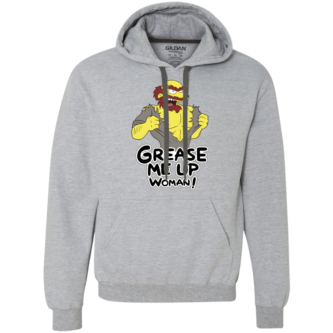 Grease Me Up Premium Fleece Hoodie