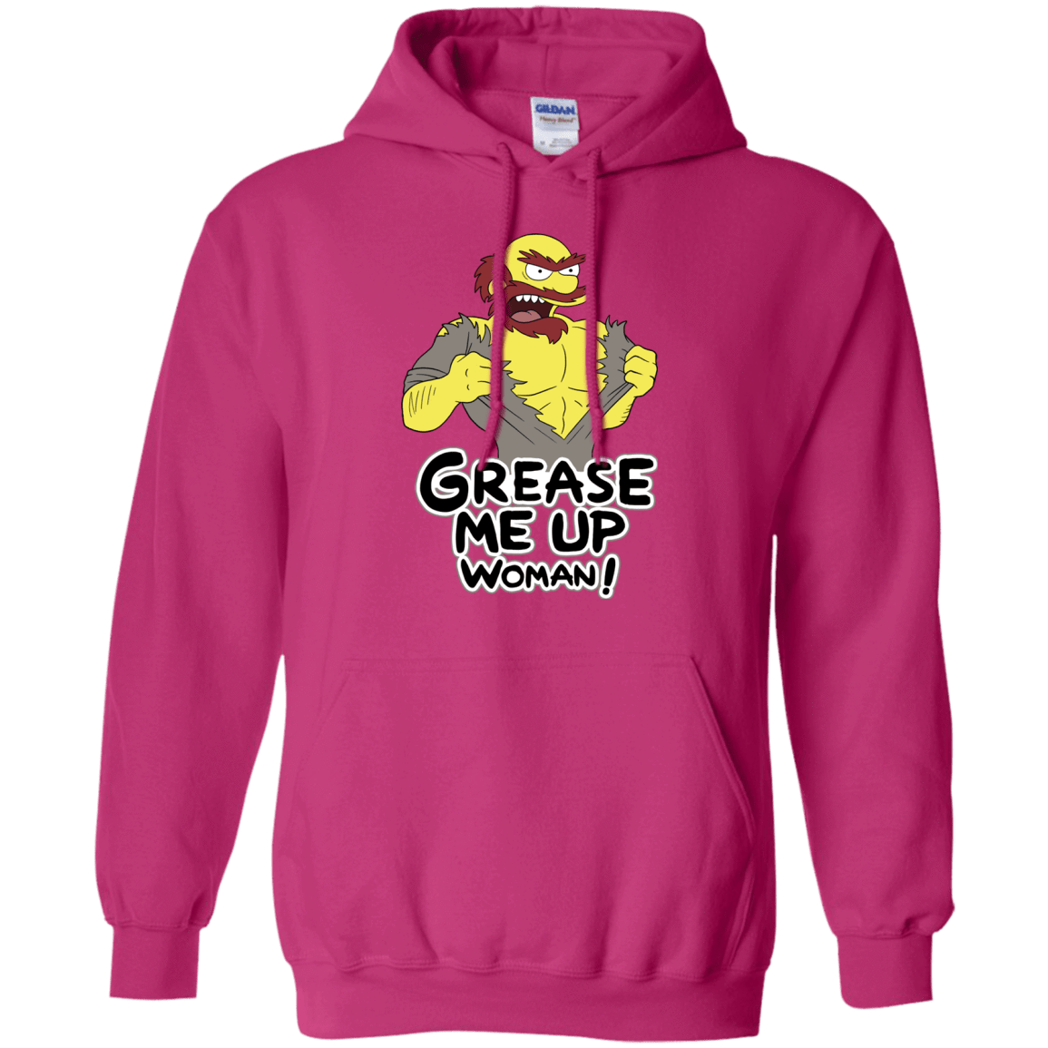Sweatshirts Heliconia / S Grease Me Up Pullover Hoodie