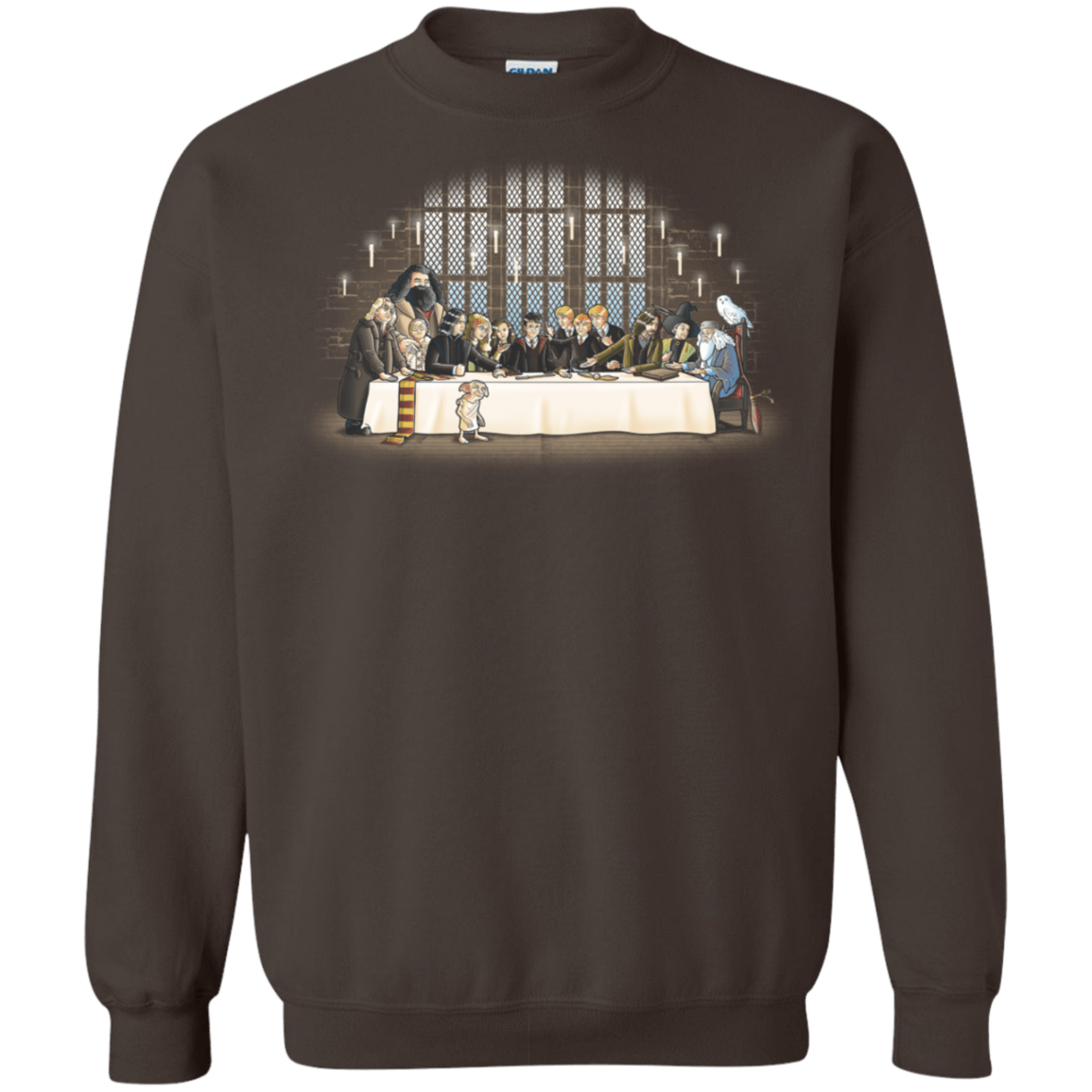 Sweatshirts Dark Chocolate / S Great Hall Dinner Crewneck Sweatshirt