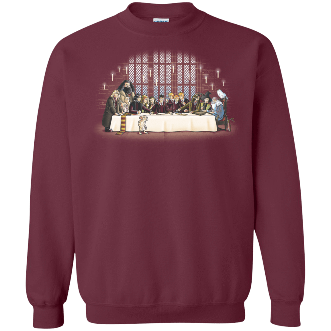 Sweatshirts Maroon / S Great Hall Dinner Crewneck Sweatshirt