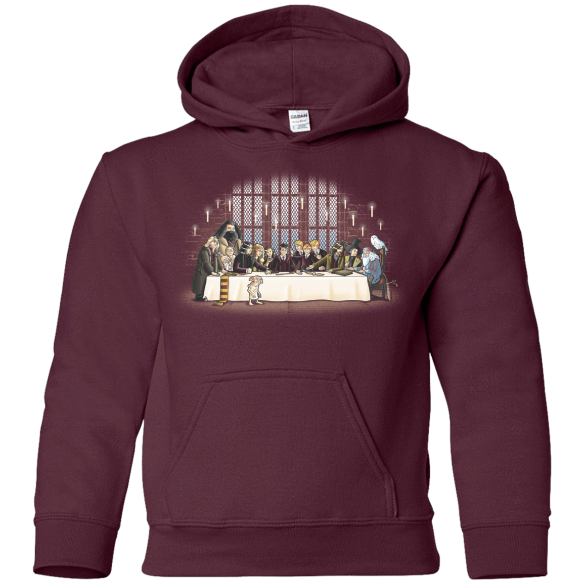 Sweatshirts Maroon / YS Great Hall Dinner Youth Hoodie