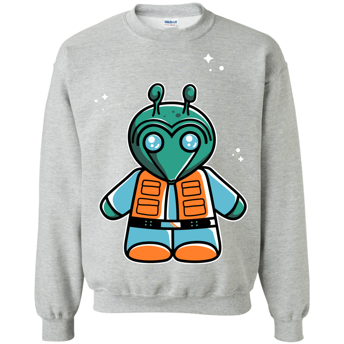 Sweatshirts Sport Grey / S Greedo Cute Crewneck Sweatshirt