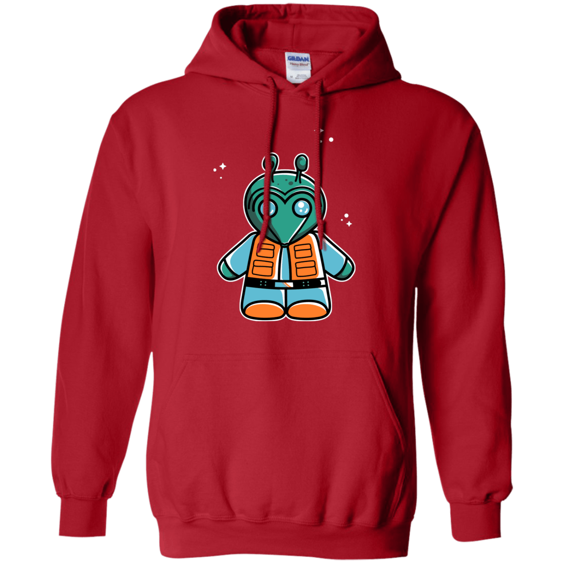 Sweatshirts Red / S Greedo Cute Pullover Hoodie
