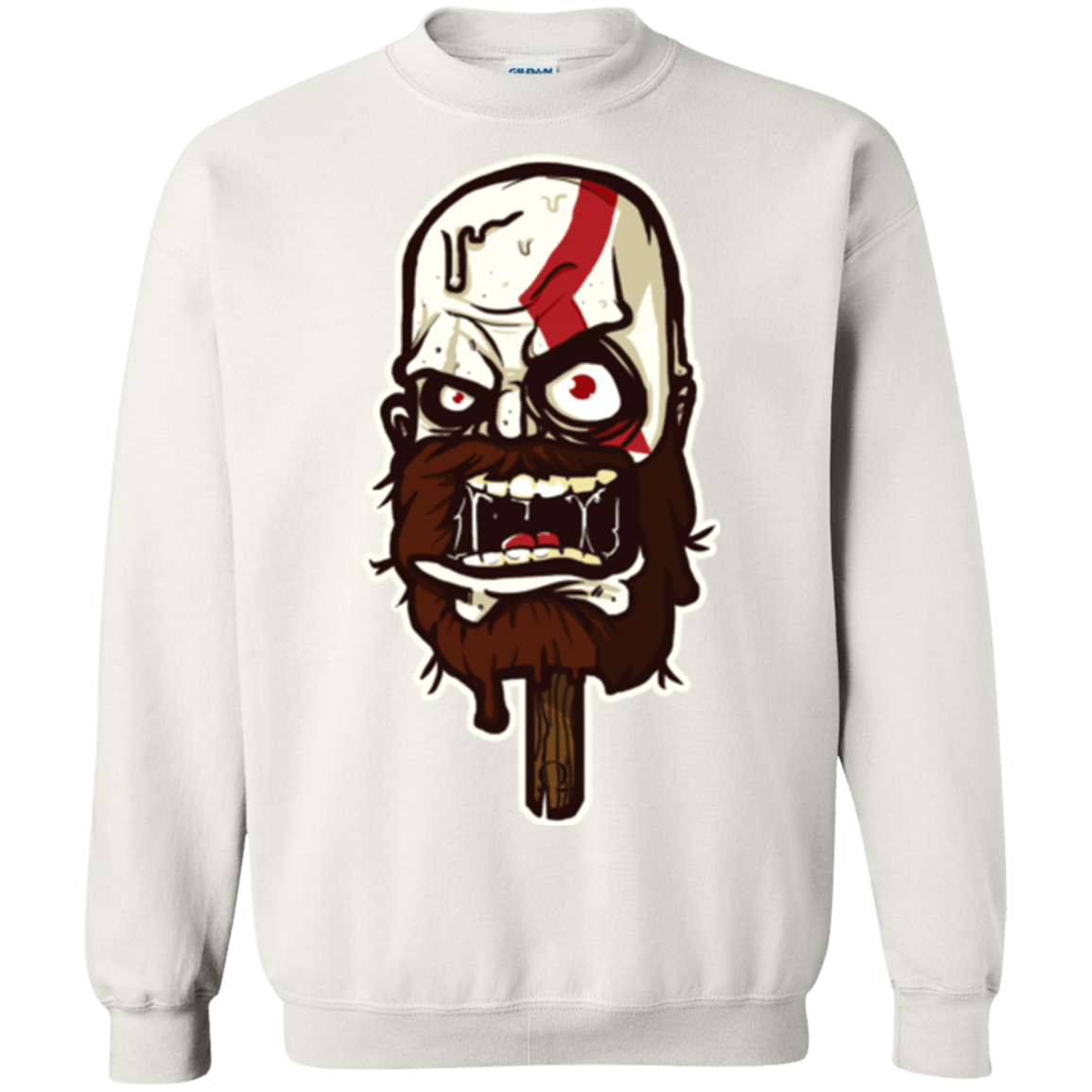 Sweatshirts White / S Greek Ice Cream Crewneck Sweatshirt