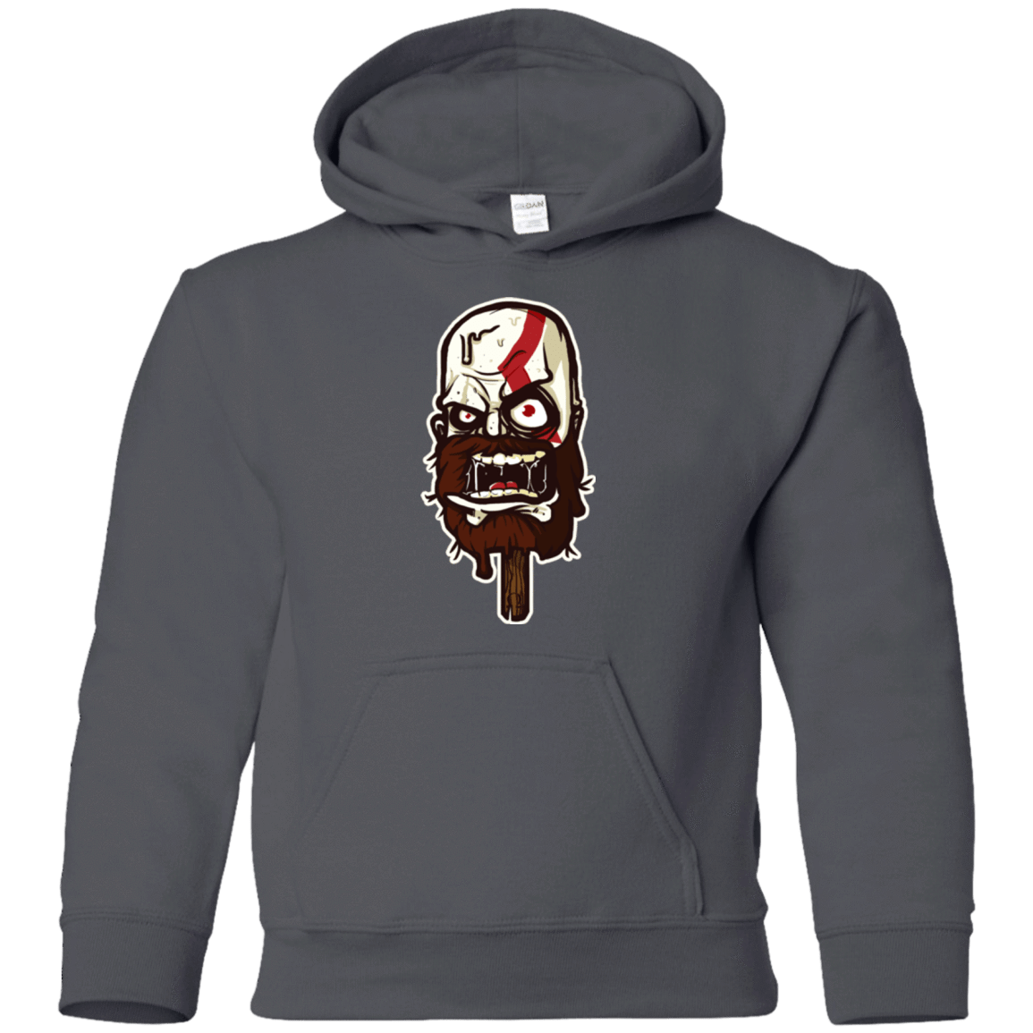 Sweatshirts Charcoal / YS Greek Ice Cream Youth Hoodie