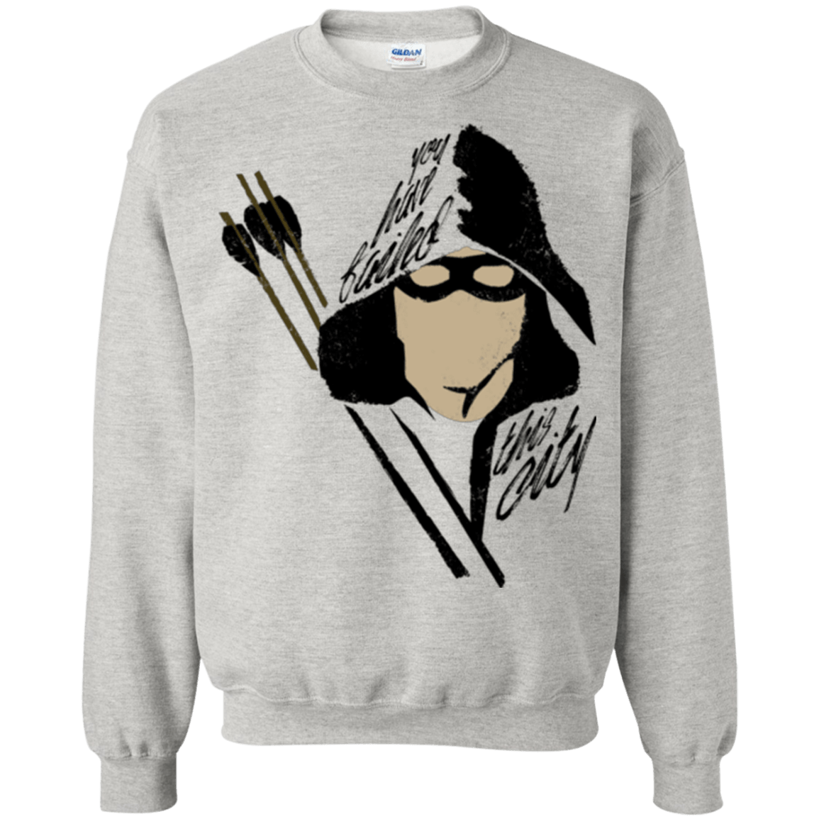 Sweatshirts Ash / Small Green Archer Crewneck Sweatshirt