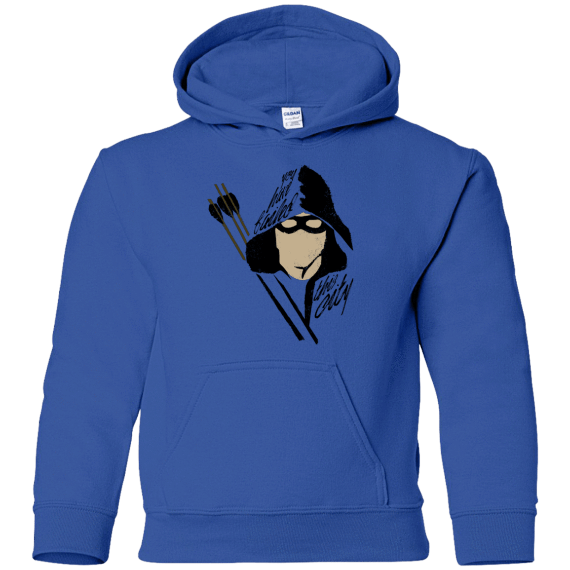 Sweatshirts Royal / YS Green Archer Youth Hoodie
