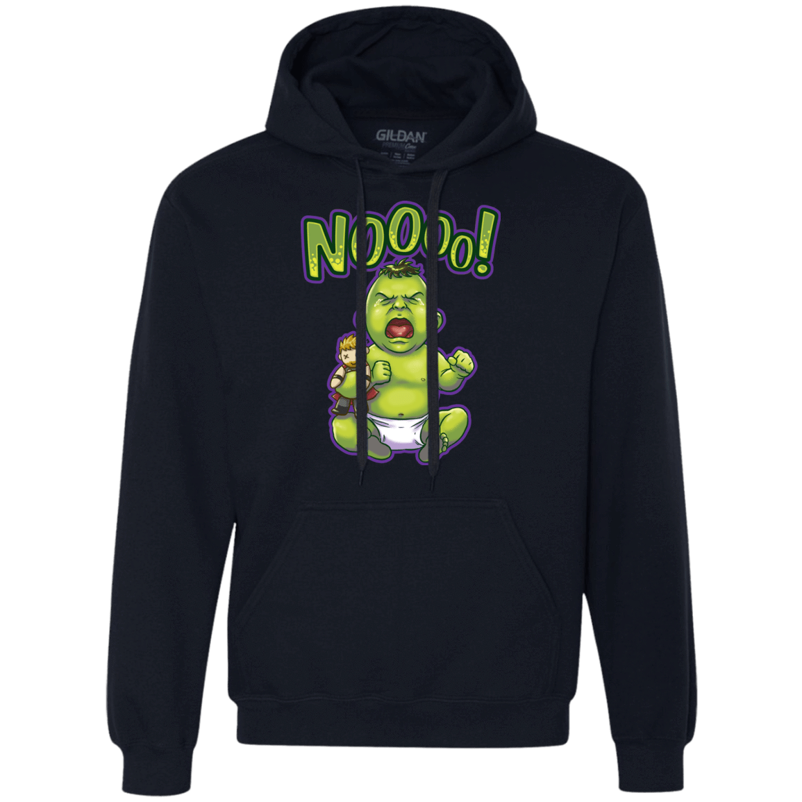 Sweatshirts Navy / S Green Crybaby Premium Fleece Hoodie