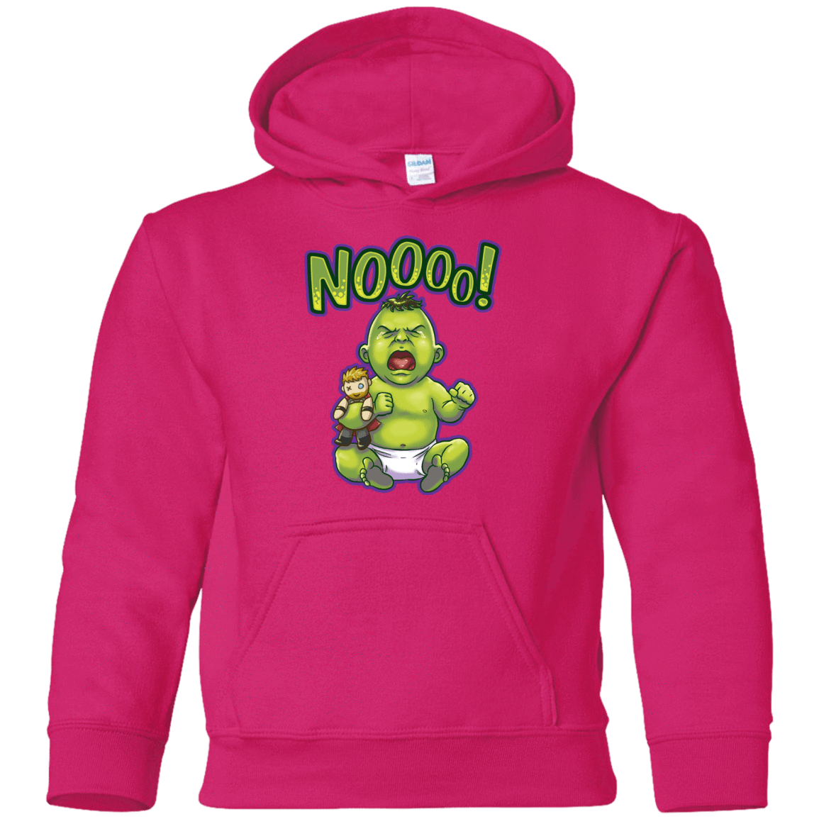 Green Crybaby Youth Hoodie