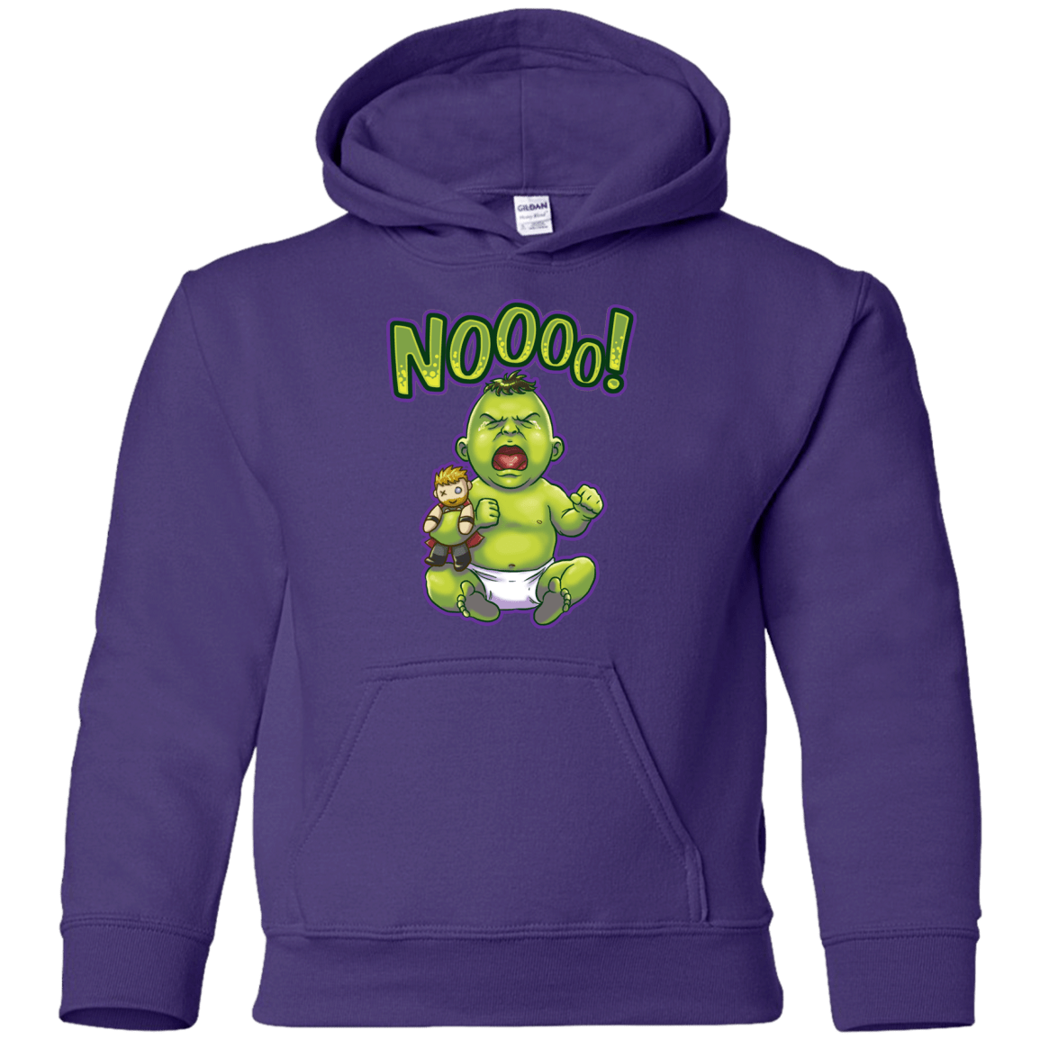 Green Crybaby Youth Hoodie