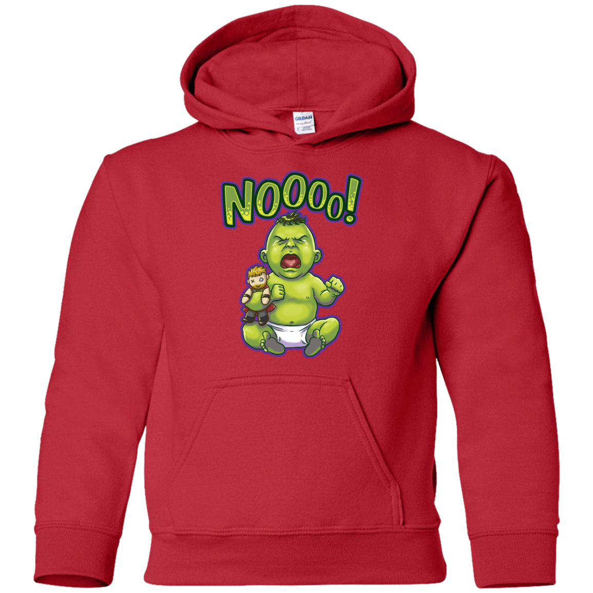 Green Crybaby Youth Hoodie