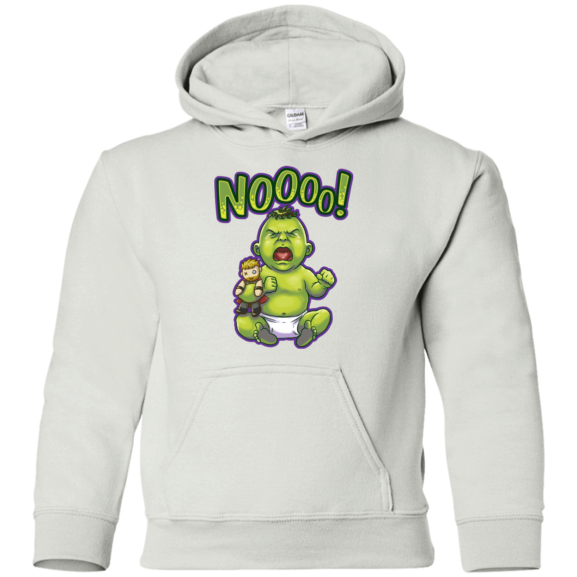 Green Crybaby Youth Hoodie