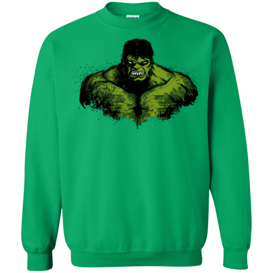 Green Fury Crewneck Sweatshirt