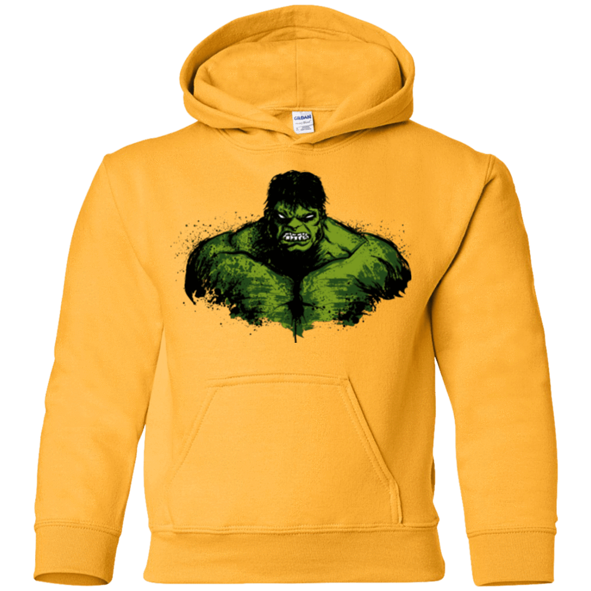 Green Fury Youth Hoodie