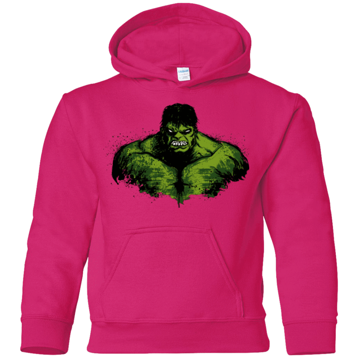 Green Fury Youth Hoodie