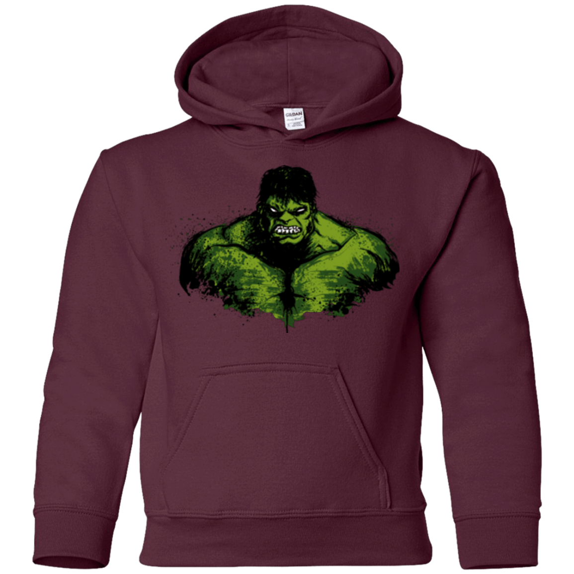 Green Fury Youth Hoodie