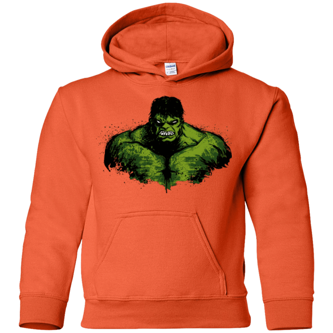 Sweatshirts Orange / YS Green Fury Youth Hoodie