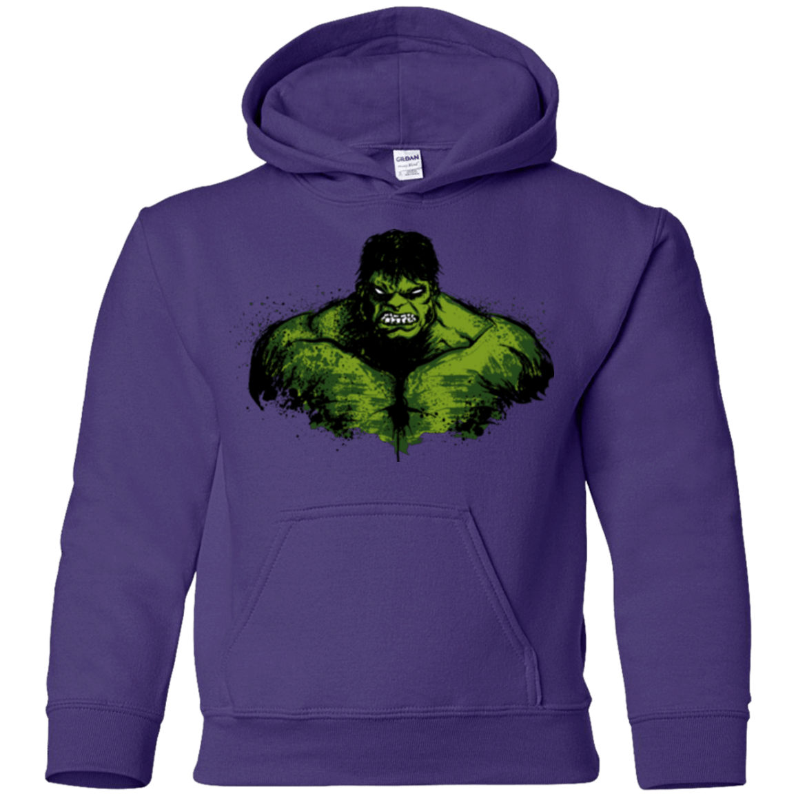 Green Fury Youth Hoodie