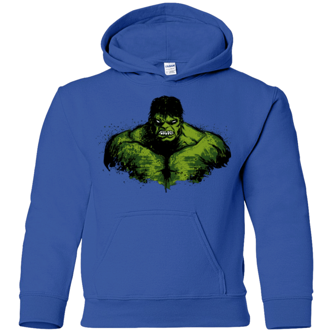 Green Fury Youth Hoodie
