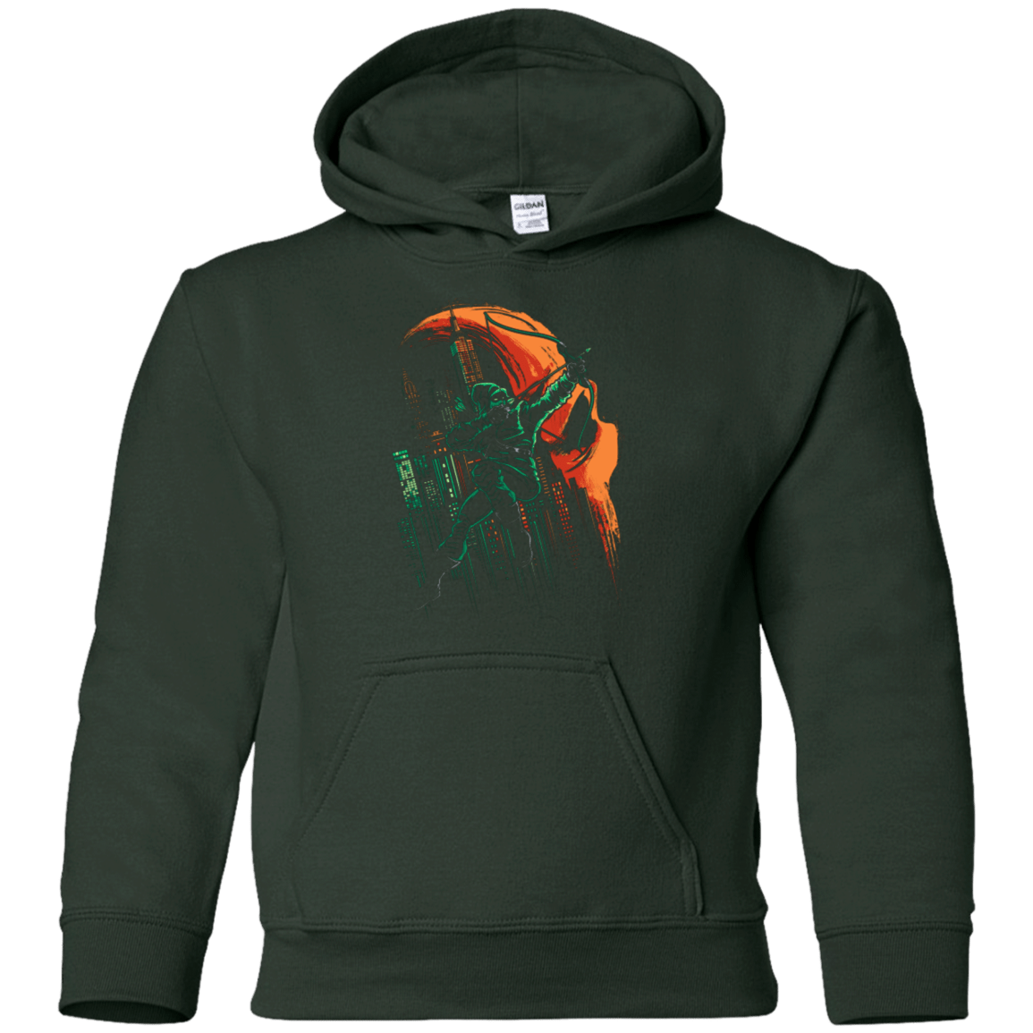 Sweatshirts Forest Green / YS Green Vigilance Youth Hoodie
