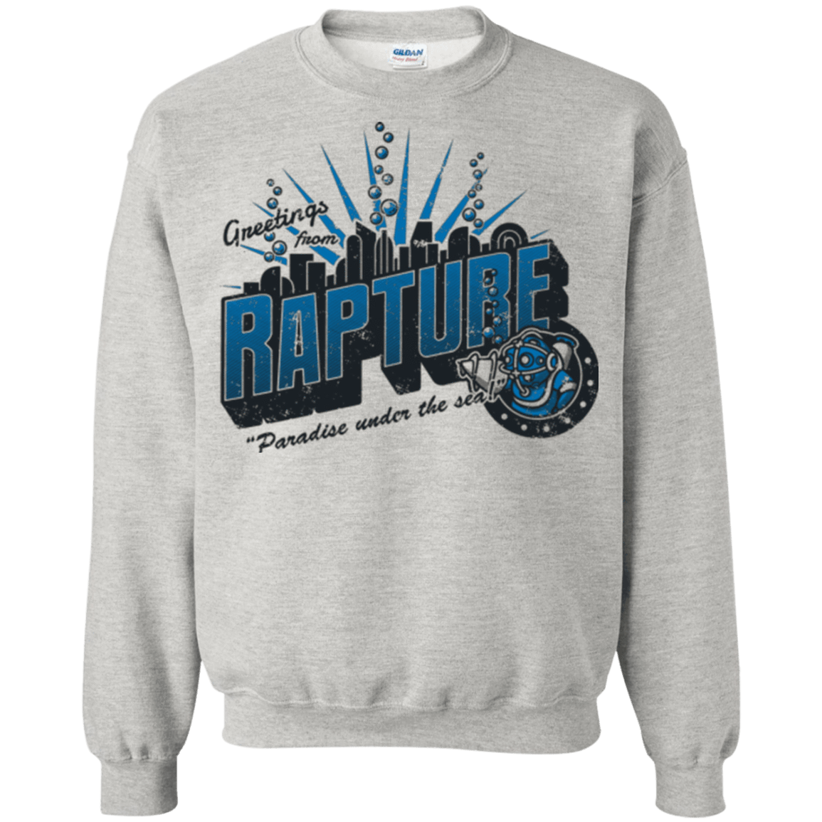Sweatshirts Ash / Small Greetings from Rapture Crewneck Sweatshirt