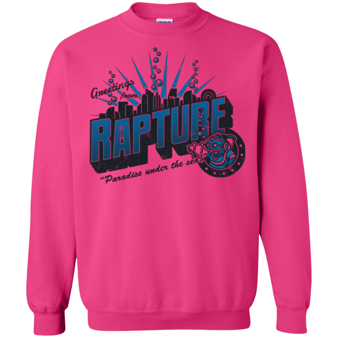 Sweatshirts Heliconia / Small Greetings from Rapture Crewneck Sweatshirt